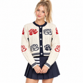 Rose Knit Cardigan