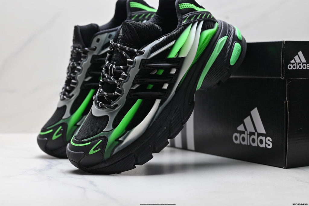 Adidas Unisex Dad Sneakers - 3 Colorways incl. White/Orange & White/Green