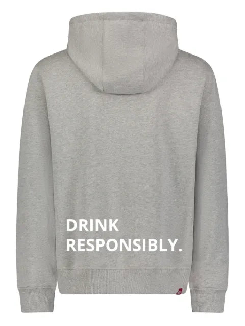 Mostly Heard Rarely Seen 8-Bit Grey Bird hoodie