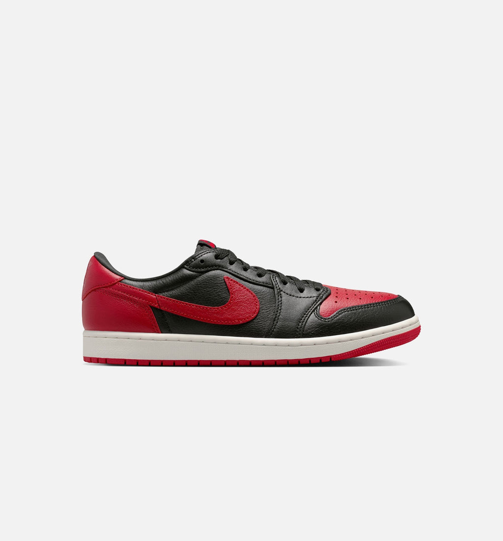Air Jordan 1 Retro Low OG Banned Men's Lifestyle Shoes - Black / Varsity Red / Summit White