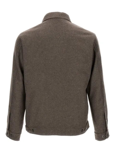 Woolrich wool blend shirt jacket
