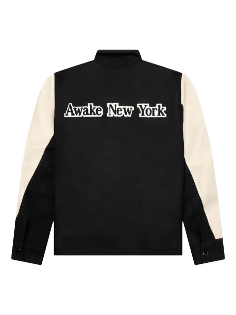 Awake NY panelled bomber jacket