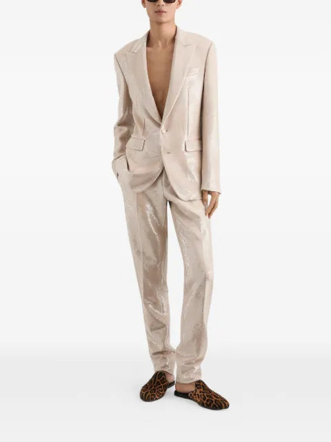 Dolce & Gabbana sequin-embellished blazer
