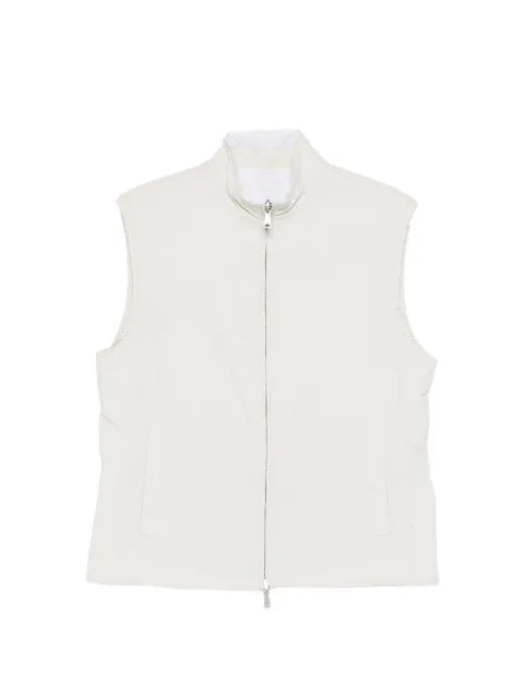 Eleventy zip quilted gilet