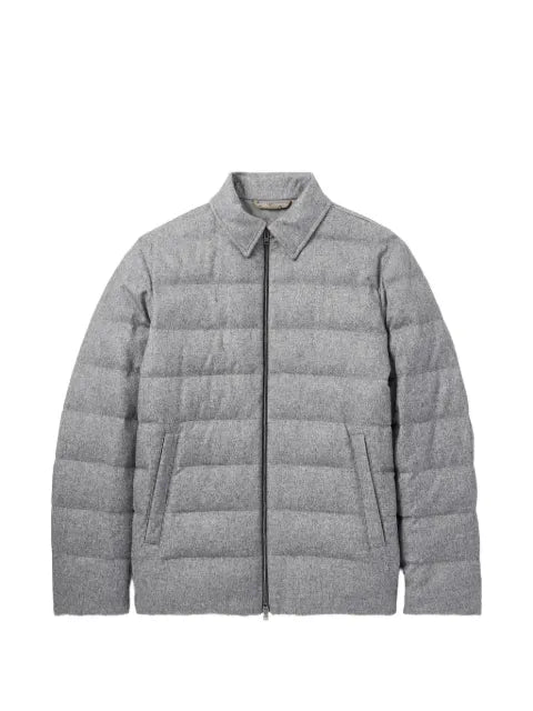 Herno zipped puffer jacket