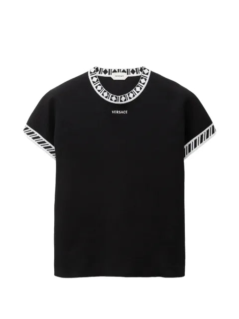 Versace cotton knit T-shirt