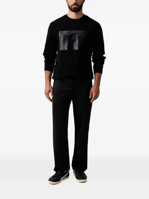 Ea7 Emporio Armani crew-neck cotton sweatshirt