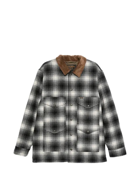 Filson long-sleeve checked overshirt