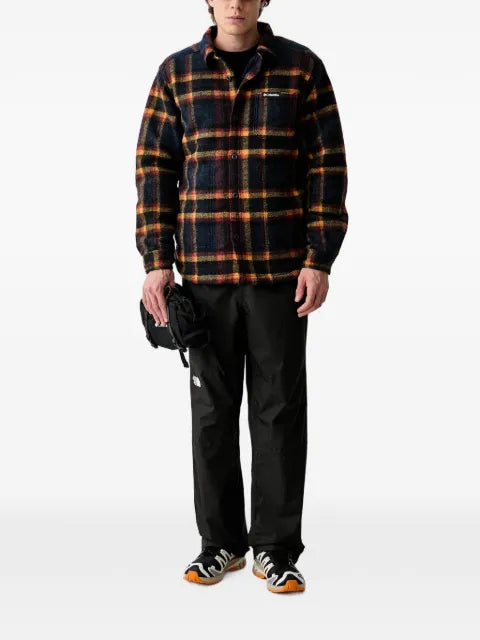 Columbia Hunter Arch check-pattern fleece-lined jacket