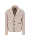Drumohr shawl-collar chunky-knit cardigan