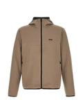 BOSS logo-detail hooded jacket