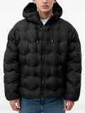 HUGO quilted hooded jacket