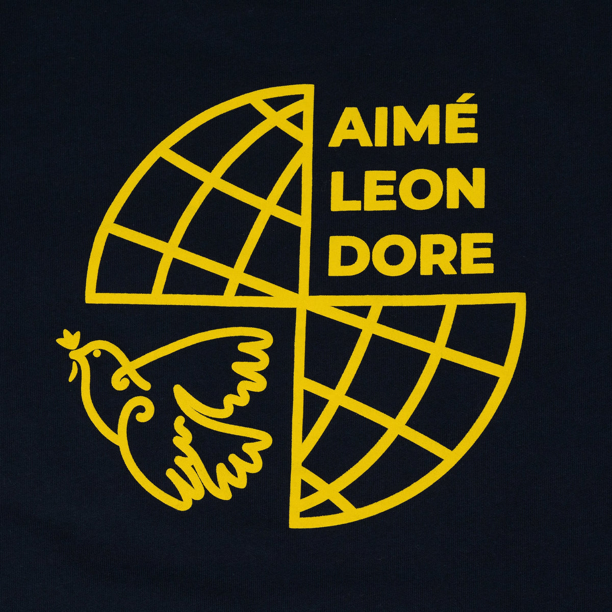Blue SS World Peace Tee