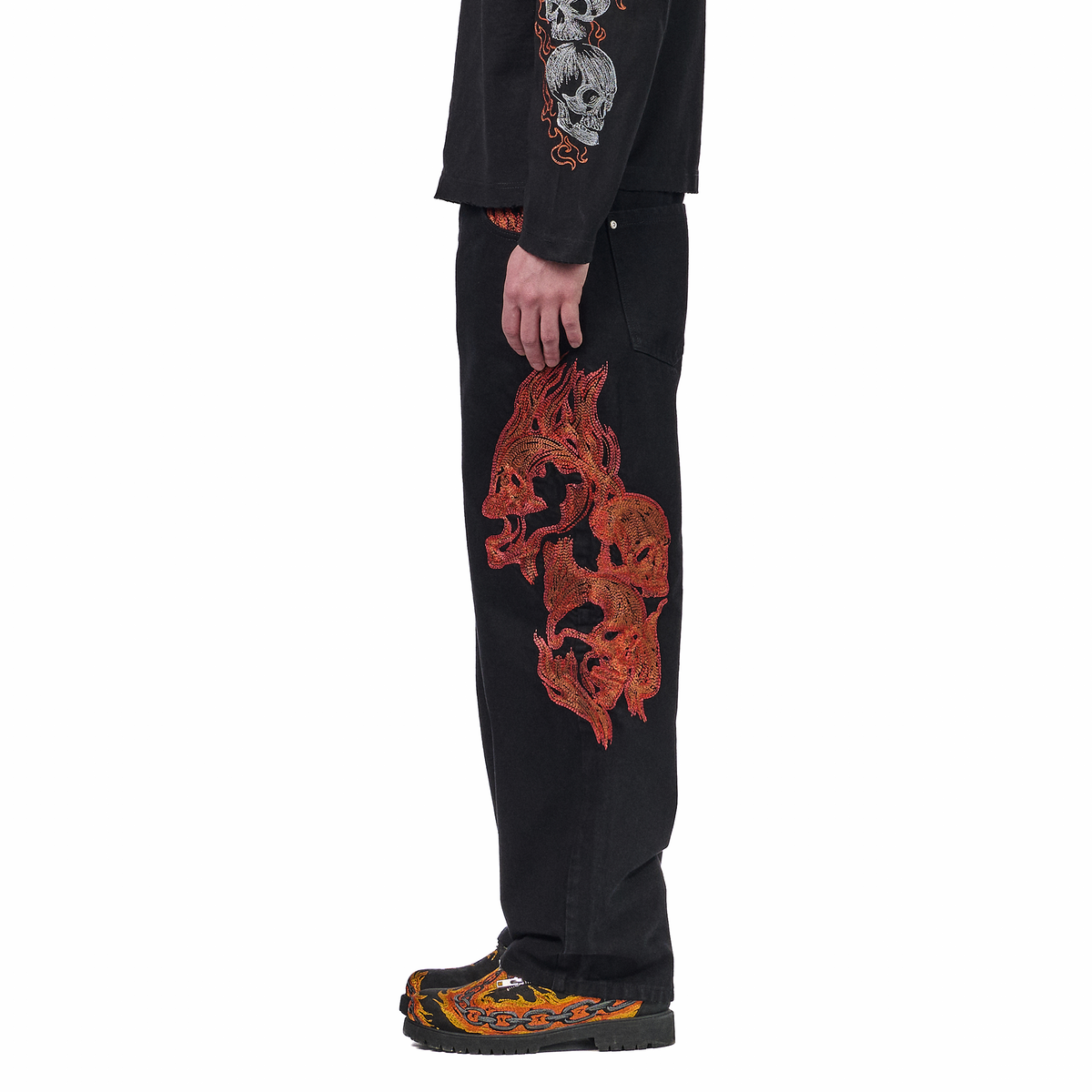 "hellboy" black Denim 01