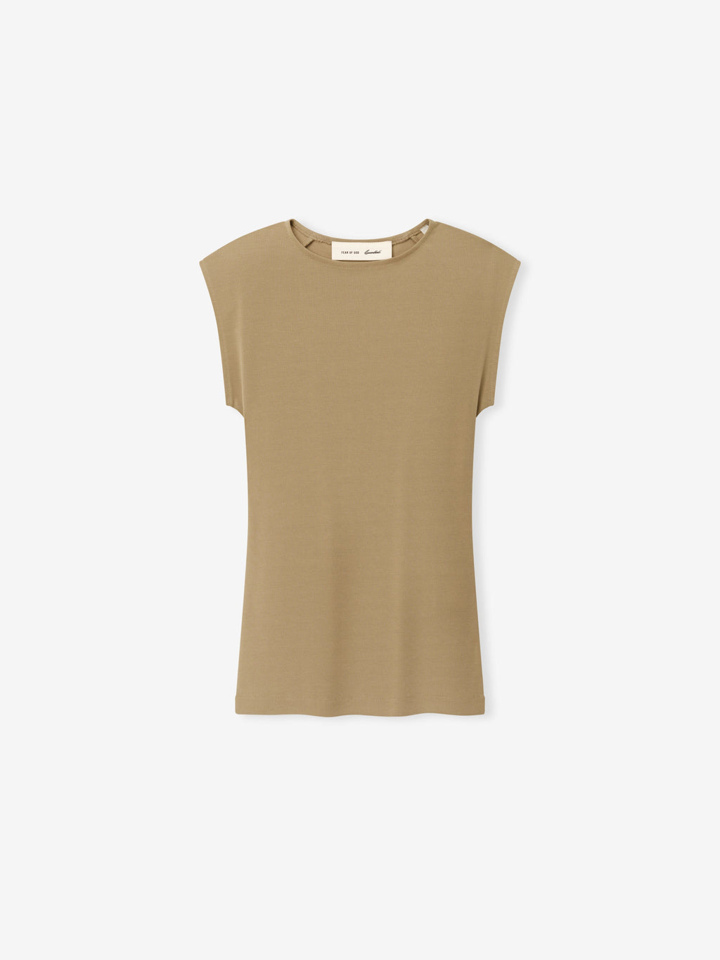 Womens Soft Rib Fitted Tank