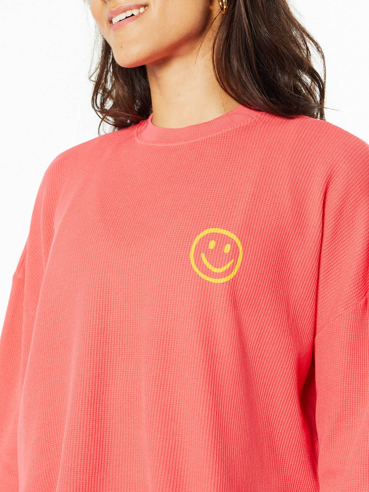 JULIA WAFFLE LONG SLEEVE