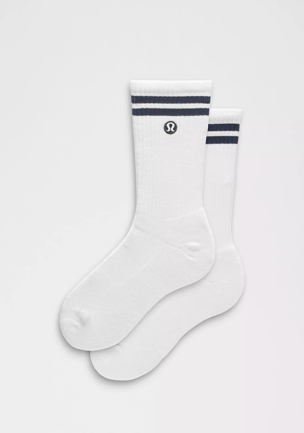 Unisex Daily Essential Crew Socks *Stripe