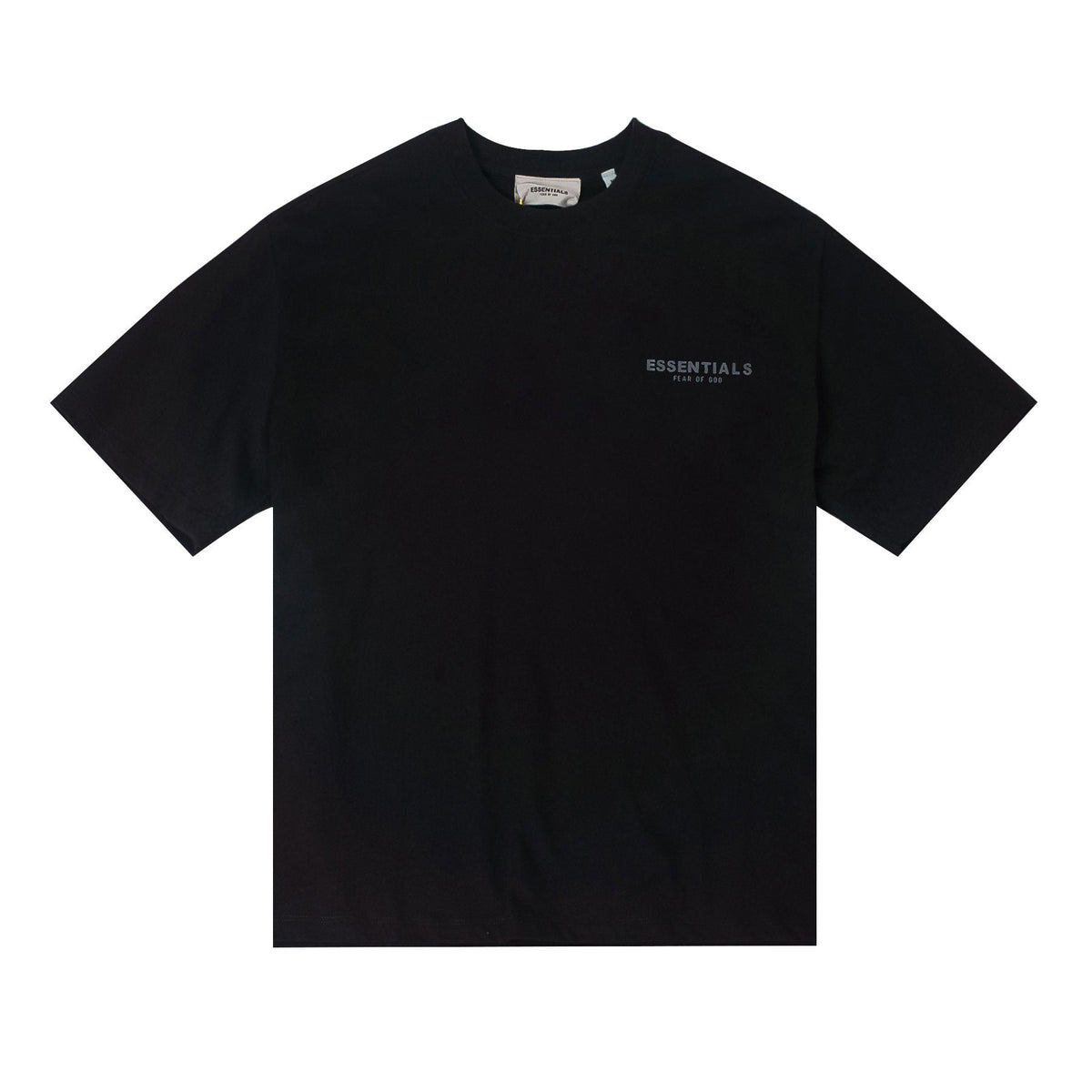 ESSENTIALS Reflective Chest Logo Short-Sleeve T-Shirt