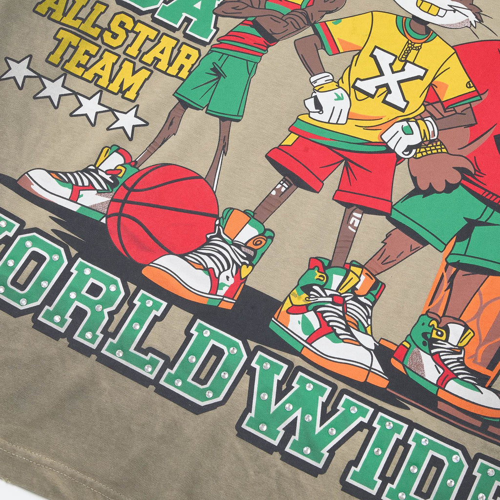 Rough Play DUAA All Star Graphic T-Shirt