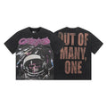 Godspeed Astronaut Skull Graphic T-Shirt